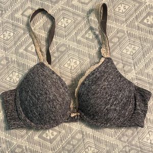 Soma embraceable push up lace trim bra